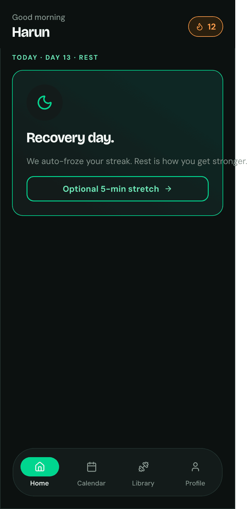 Rest-day home