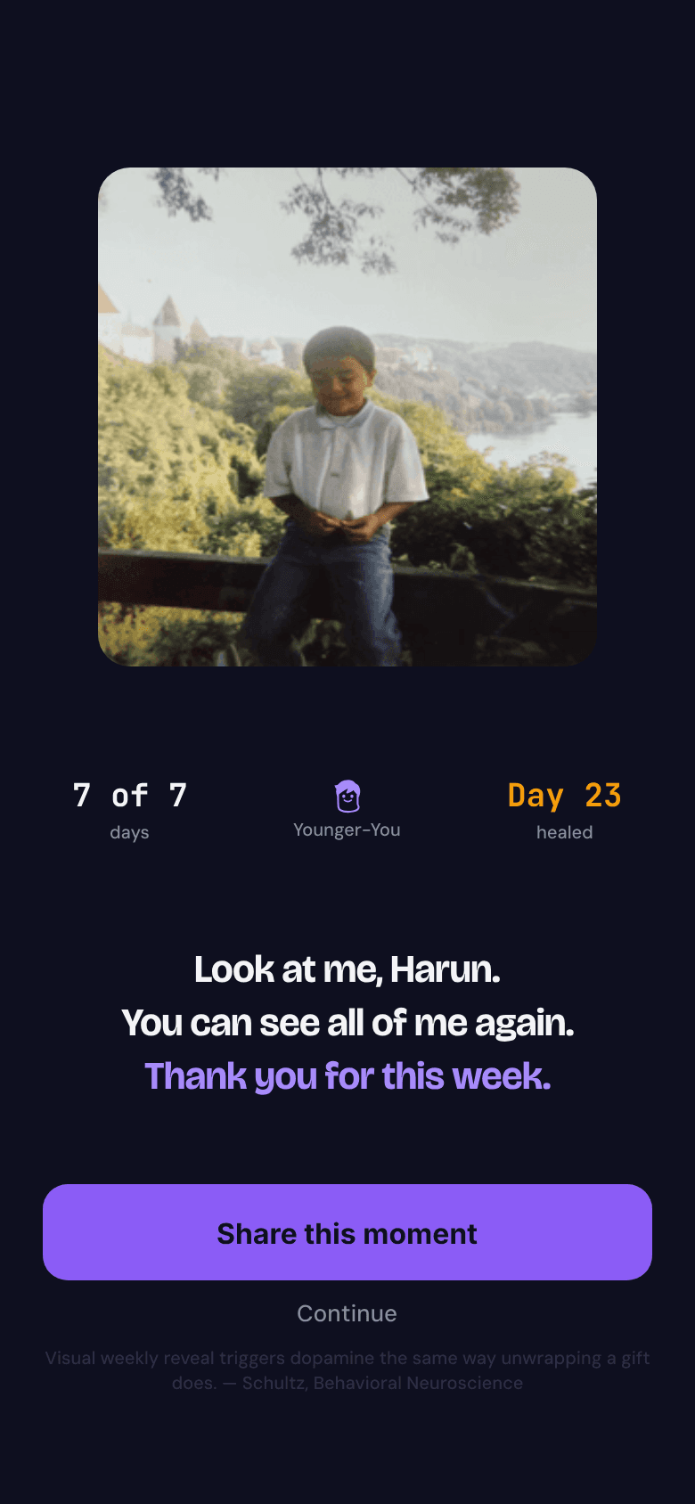 Saturday Snapshot — the full photo revealed